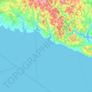 Lot 29 topographic map, elevation, terrain