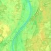 Lomm topographic map, elevation, terrain