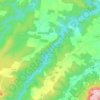 Lake Barrington topographic map, elevation, terrain