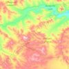 Rashaant topographic map, elevation, terrain