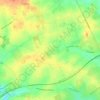 Houquetot topographic map, elevation, terrain