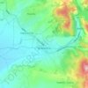 Gračanica topographic map, elevation, terrain