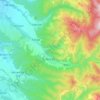 Nucet topographic map, elevation, terrain