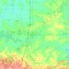 Williamson County topographic map, elevation, terrain