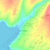 St. Shott's topographic map, elevation, terrain