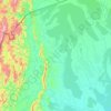 Morona topographic map, elevation, terrain