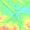 Belle Fourche topographic map, elevation, terrain