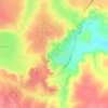 Woomera topographic map, elevation, terrain