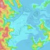 Woy Woy topographic map, elevation, terrain
