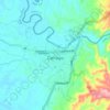 Cabecera Municipal Cartago topographic map, elevation, terrain