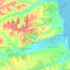 Rio Tinto topographic map, elevation, terrain
