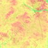 Kuusamo topographic map, elevation, terrain