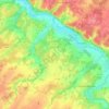 Thouarcé topographic map, elevation, terrain