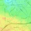 Parkwood topographic map, elevation, terrain