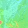 Province of Requena topographic map, elevation, terrain