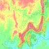 Tarlo topographic map, elevation, terrain