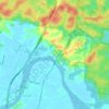 Repton topographic map, elevation, terrain