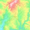 Alfândega da Fé topographic map, elevation, terrain