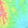 Talaingod topographic map, elevation, terrain