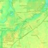 Pasvalys topographic map, elevation, terrain