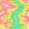 Eischeme topographic map, elevation, terrain