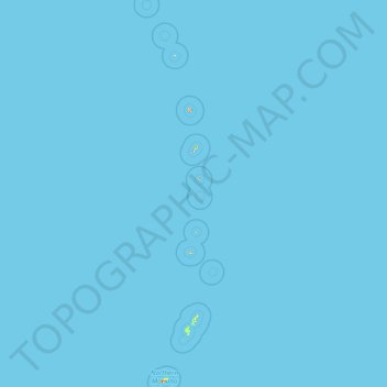 Northern Mariana Islands topographic map, elevation, terrain