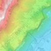 Saint-Hilaire topographic map, elevation, terrain
