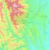 Kanpetlet Township topographic map, elevation, terrain