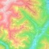 Sella Giudicarie topographic map, elevation, terrain