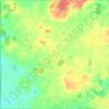 Dayton Township topographic map, elevation, terrain