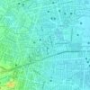 Roma Sur topographic map, elevation, terrain