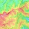 Highfields topographic map, elevation, terrain