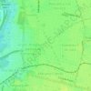Barranquitas topographic map, elevation, terrain