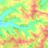 Saint-Vivien-de-Monségur topographic map, elevation, terrain