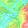 Bouzonville topographic map, elevation, terrain