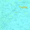 Bac Ninh province topographic map, elevation, terrain