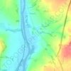 Edermine topographic map, elevation, terrain