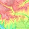 Penn topographic map, elevation, terrain