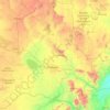 Dodoma Region topographic map, elevation, terrain