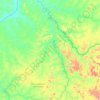 Goiatins topographic map, elevation, terrain
