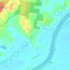 Southgate topographic map, elevation, terrain