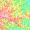 Corumbataí do Sul topographic map, elevation, terrain