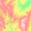Webb County topographic map, elevation, terrain