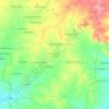 Talakondapally mandal topographic map, elevation, terrain
