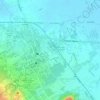 San Antonio topographic map, elevation, terrain