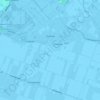 Oterleek topographic map, elevation, terrain