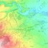 Hipswell topographic map, elevation, terrain