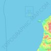 Zona de Proteção Especial das Ilhas Berlengas topographic map, elevation, terrain