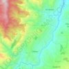 Chima topographic map, elevation, terrain