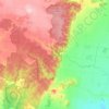 Brisbane Ranges National Park topographic map, elevation, terrain